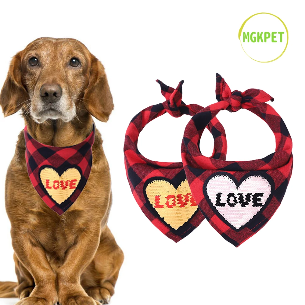Буффало плед Собака Бандана Свадебные хлопковые носовые платки шарфы
