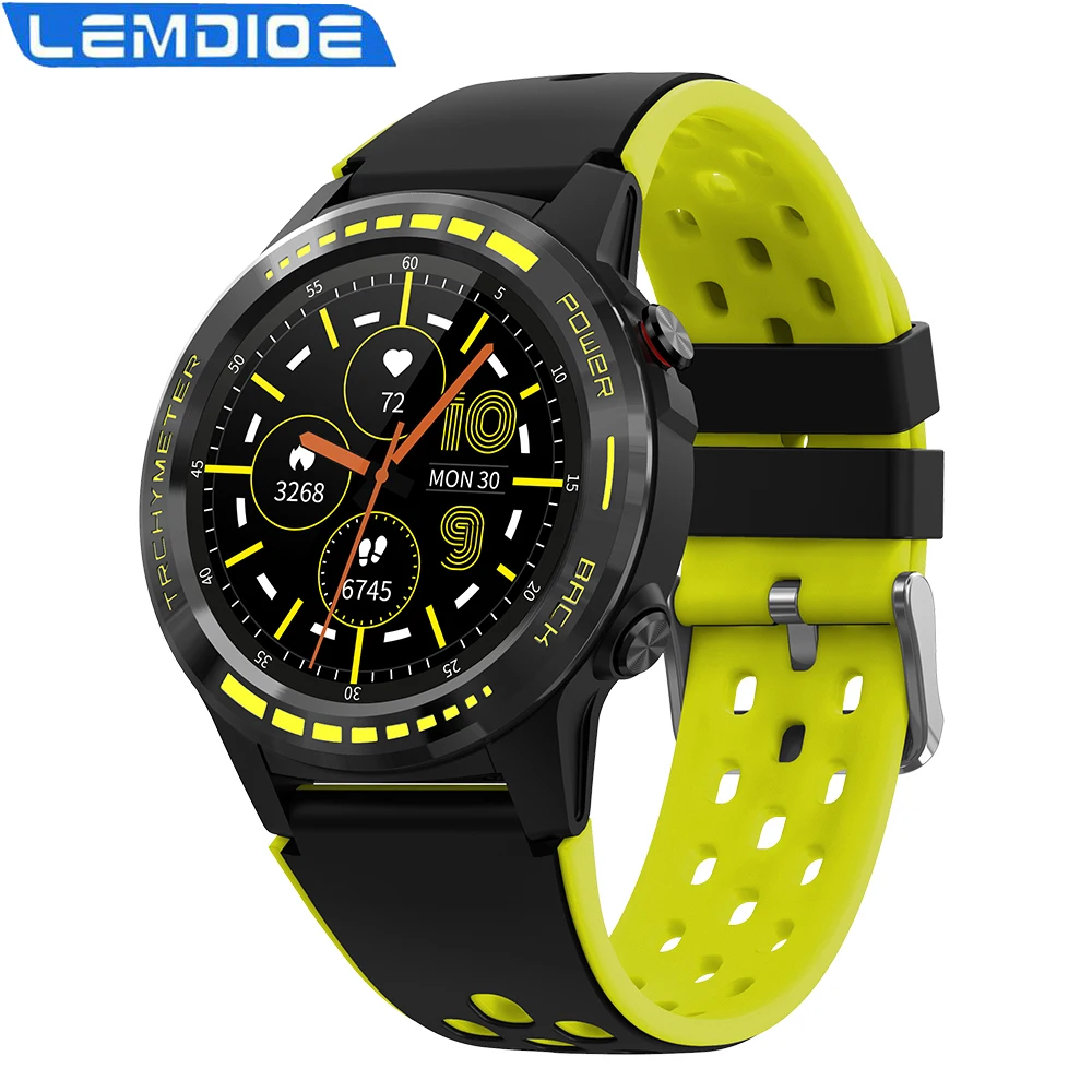 GPS Смарт часы для мужчин с sim картой Bluetooth монитор сердечного ритма спортивные 2020