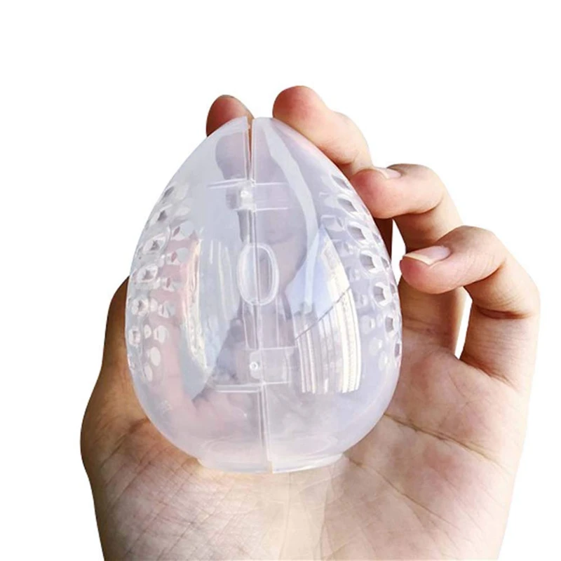 1 шт. подставка для губки чехол хранения мягкий спонж макияжа пустая