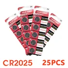 25 шт., Литиевые Батарейки 3 в CR2025 CR 2025