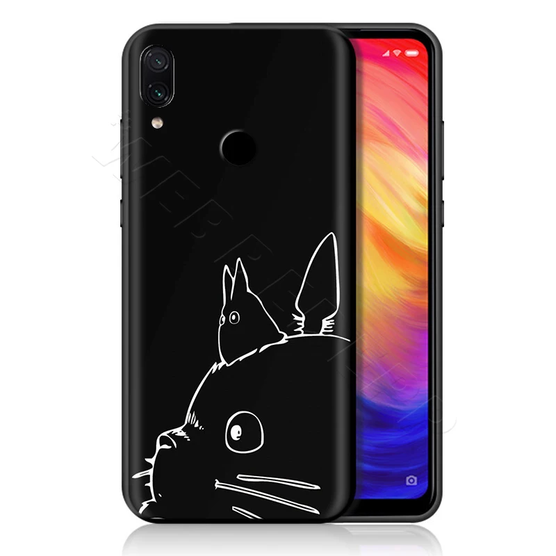 Чехол Totoro для Xiao mi Red mi Note 8 mi 3 6 8 9 A1 A2 A3 8A 6X9 T CC9 Lite SE Pro Max F1 10