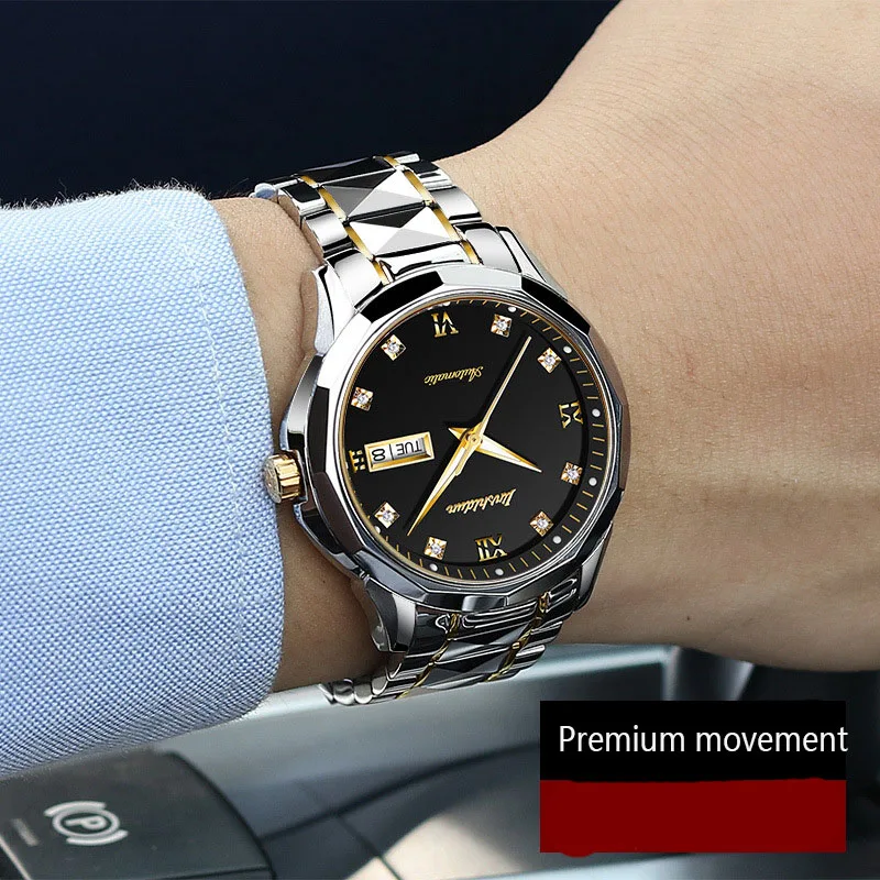 

Best selling fashion men's watch luxury automatic mechanical watch casual business steel belt waterproof simple gift men's watch