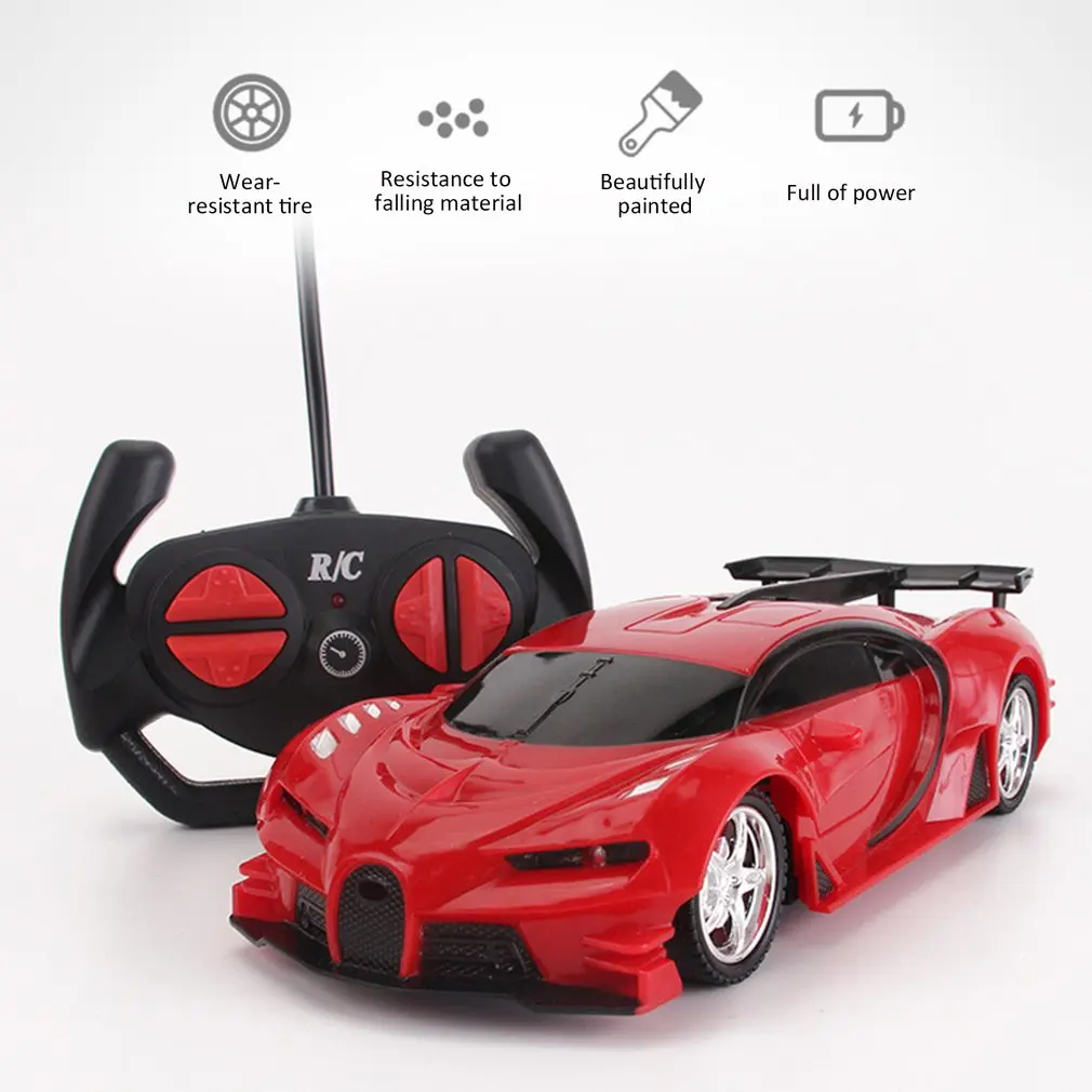 1:18 Камень дистанционного управления гоночный автомобиль пластиковый Электрический заряжаемый игрушечный автомобиль стойла Рекламный детский игрушечный автомобиль