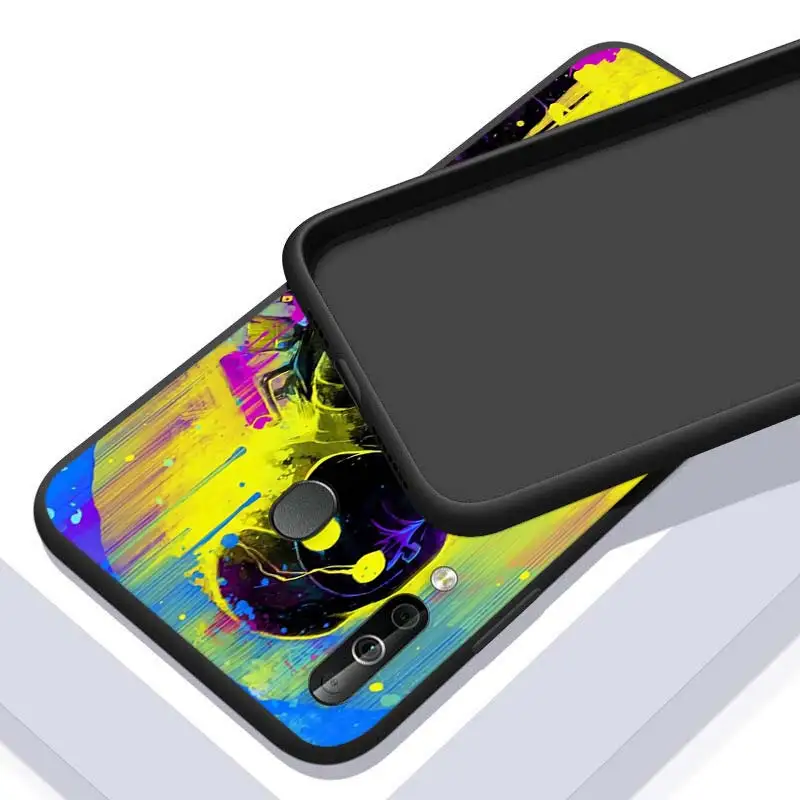 

DJ Man Antigas Mask for Samsung Galaxy A90 A80 A70 A60 A50 A40 A20E A2Core A10S A10E Silicon Soft Phone Case