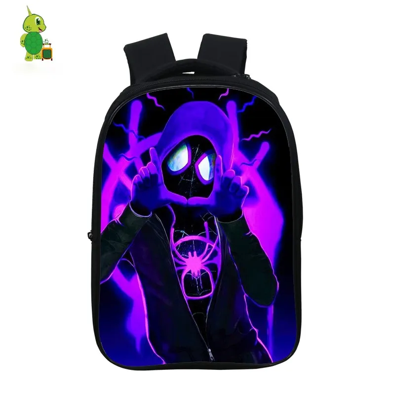 Рюкзак Mochila Человек-паук, дальний от дома, школьные сумки для подростков мальчиков и девочек, 14,5 Дюймов, детские сумки для книг, водонепроницаемые дорожные сумки - Цвет: 10