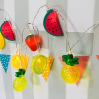 creative color lamp fruit shape mixed lamp string indoor decorative lights