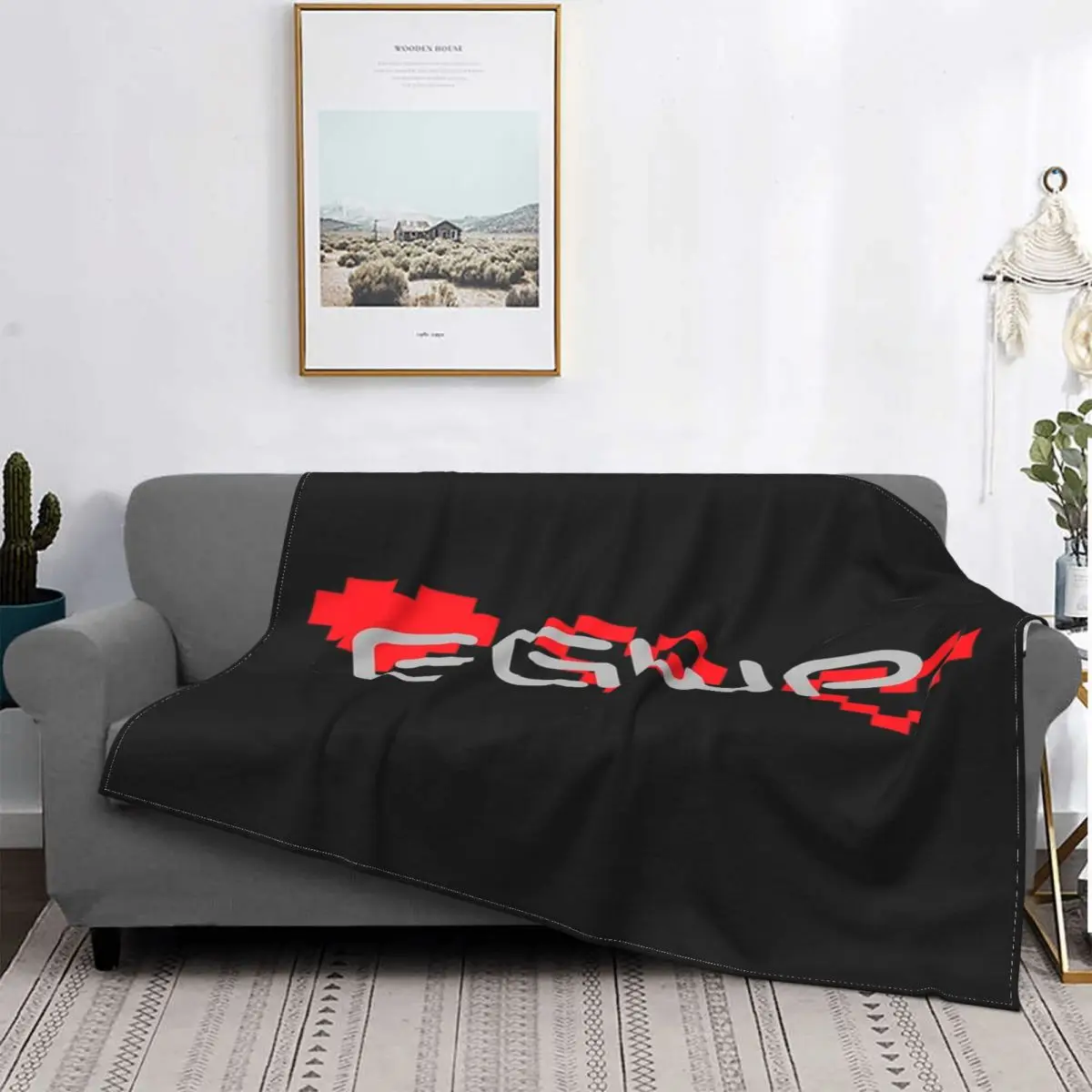 

Ggwp-colcha a cuadros para cama, 1 manta, manta de lana, colcha, 220x240