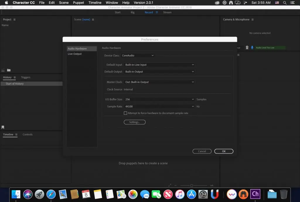 

Character Animator CC 2020 Motion Capture Animation Software Mac