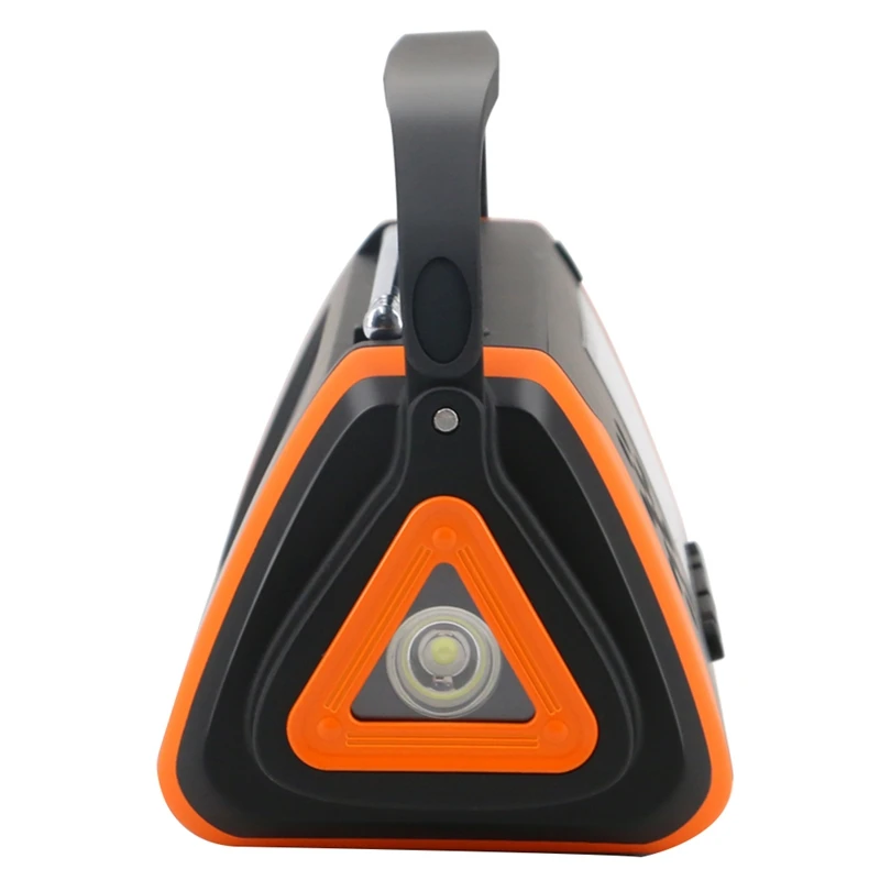 

Digital Display Portable Hand Crank Radio Flashlight LED Flashlight USB Charger Electric Solar Emergency Radio