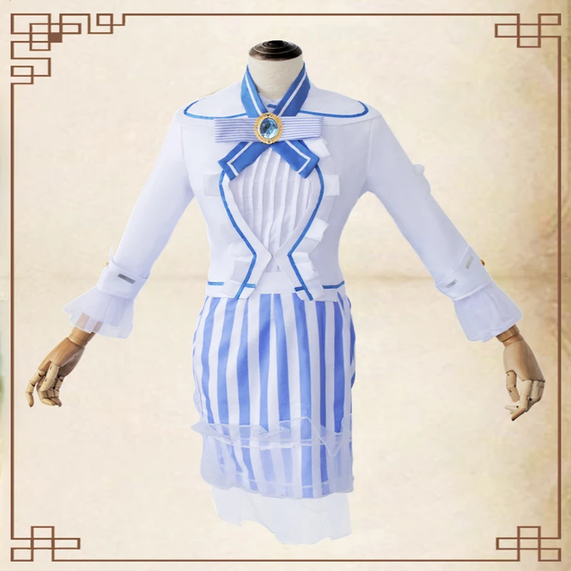 Игра идентичность V костюмы для косплея Железный леди координатор Martha Behamfil