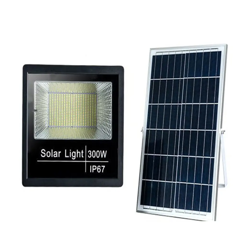 

60/120/300W IP65 LED Solar Light Outdoor Remote Control For Garden Street Landscape Spotlight Wall Solar Powered Flood Lamp