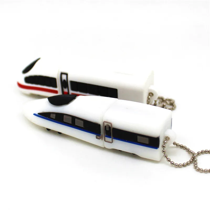 Мультяшный высокоскоростной USB флеш накопитель 128 Мб локомотивный мото флешка 4