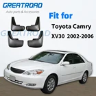 Переднее и заднее автомобильное Брызговики для Toyota Camry XV30 XV 30 2002-2006, брызговики, аксессуары 2003 04 05