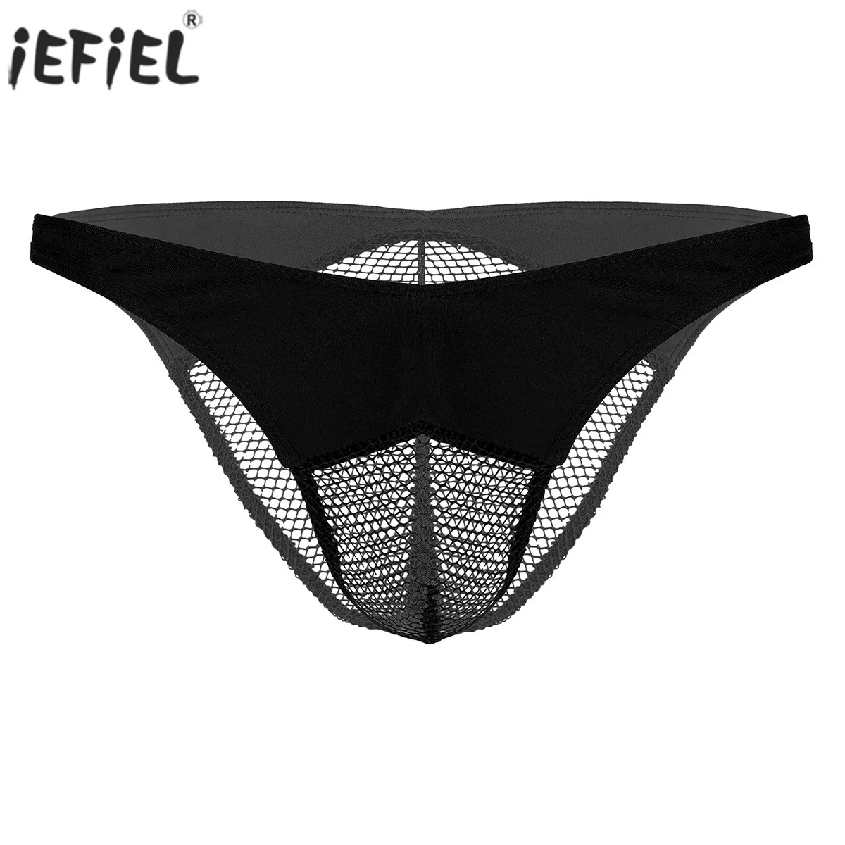 Нижнее белье мужское модное Эротическое Сетчатое лоскутное с прозрачным
