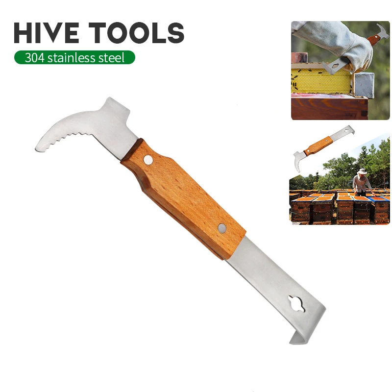 Инструмент для пчелиного улья скребок пчеловодства J-образный резак нож меда