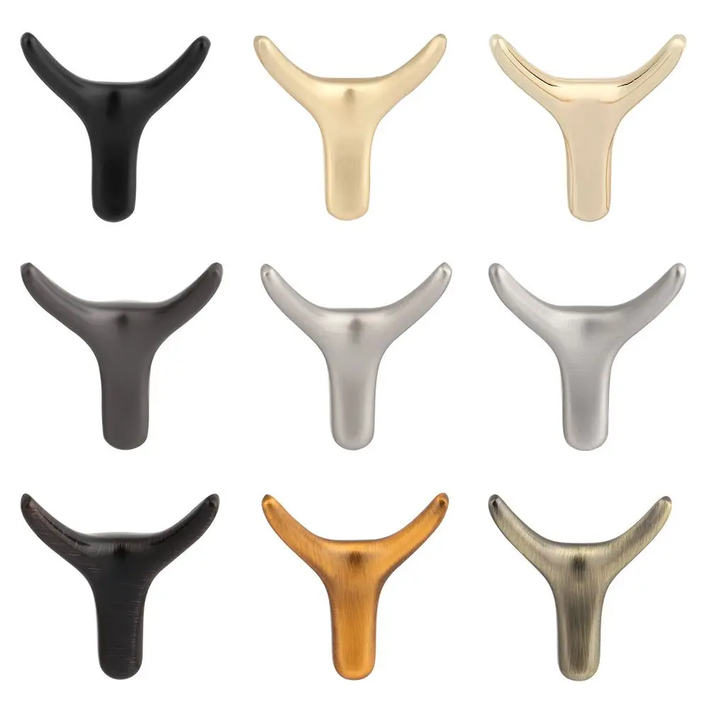 

Clothes Decoration Hanger Coat Hooks Nordic Style Horn Wall Hanging Wall-Mounted Creative Ox Keys Rack Bull Head Hook