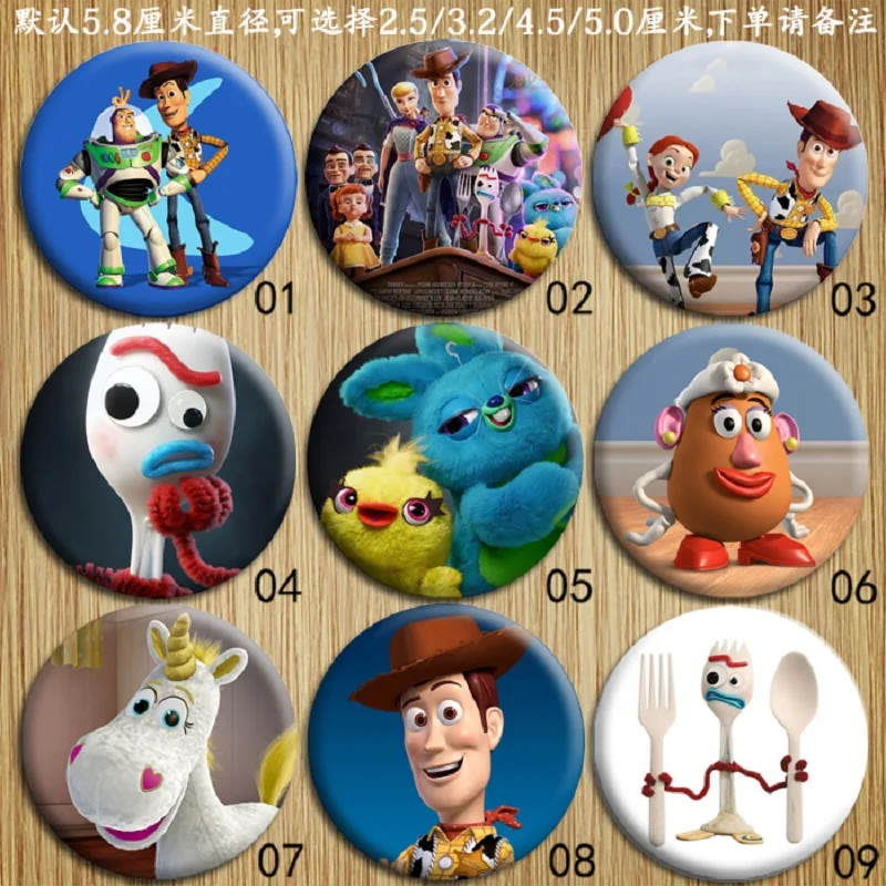 Классический мультфильм для Disney Toy Story Базз лотсо Вуди Броши Рекс Джесси мистер