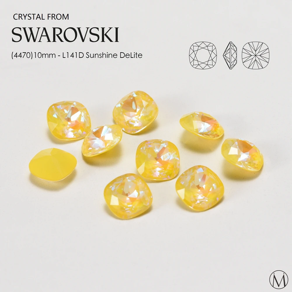 1 шт. x 4470-10 мм Подушка квадратные Необычные камни кристаллы от Swarovski ювелирные