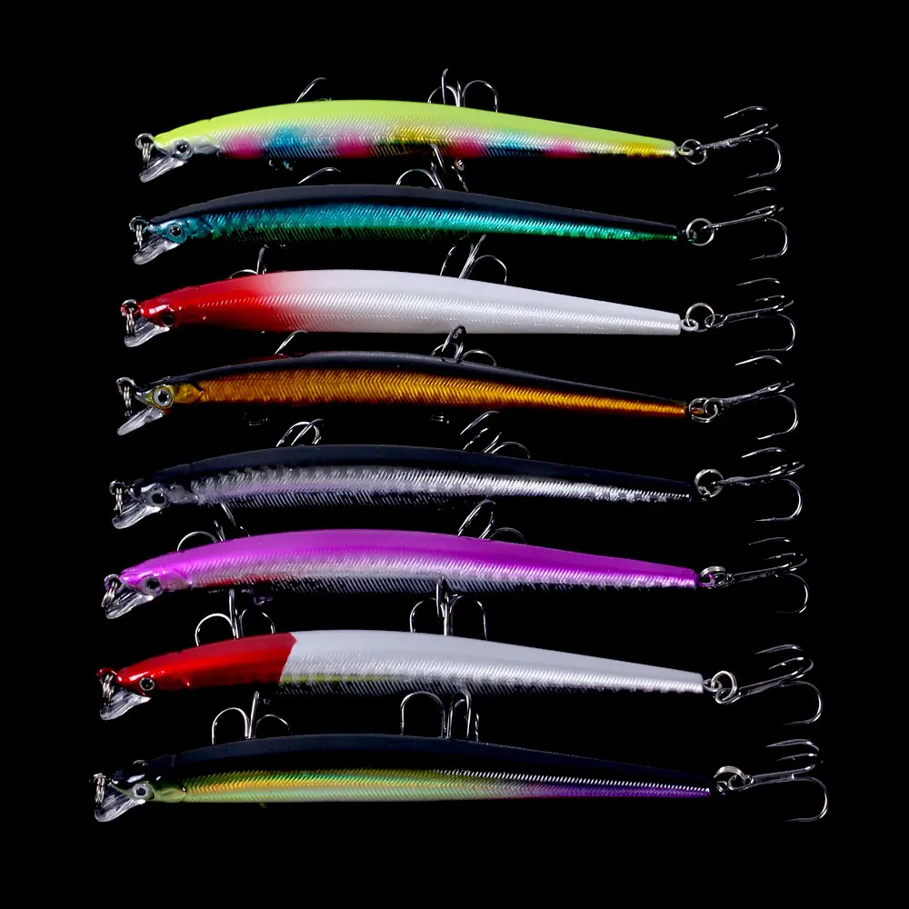 8 шт. приманка для рыбалки 11 5 см 7 г плавающий жёсткий воблер Crankbait 3D глаза