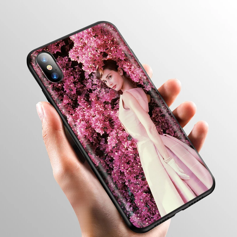 YIMAOC Одри Хепберн силиконовый мягкий чехол для iPhone 12 Mini 11 Pro XS Max XR X 8 7 6 6S Plus 5 5S SE |