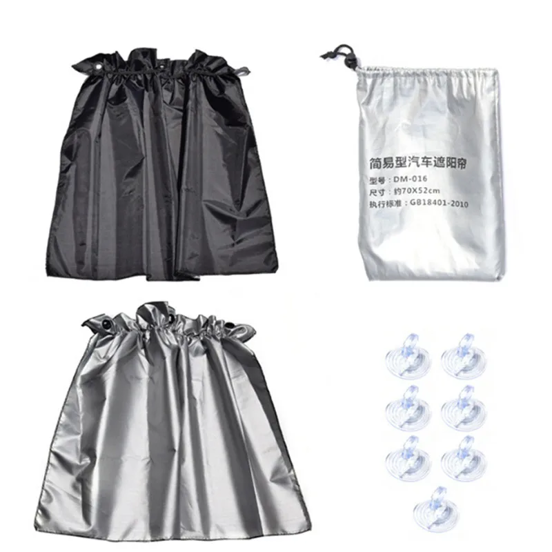 Горячая Распродажа 2 шт./лот солнцезащитный козырек присоска шторки