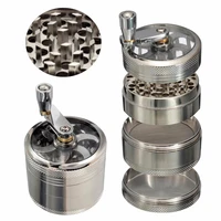 4 layer aluminum herbal herb tobacco grinder smoke grinders grinder weed herb grinder cigarette accessories