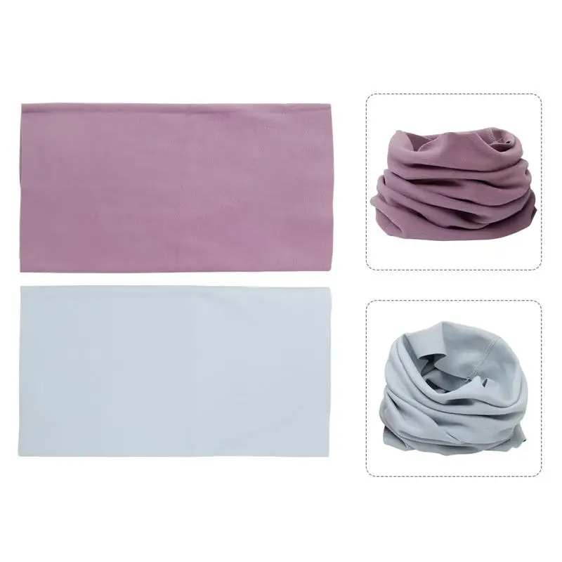 2Pcs Fashion Neck Warmer Children Warm Muffler Beautiful Kids Warm Scarf
