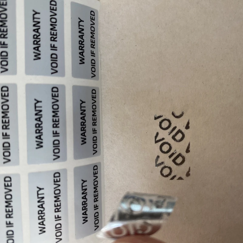 

30 шт., защитные наклейки с логотипом на заказ, 20 х10 мм