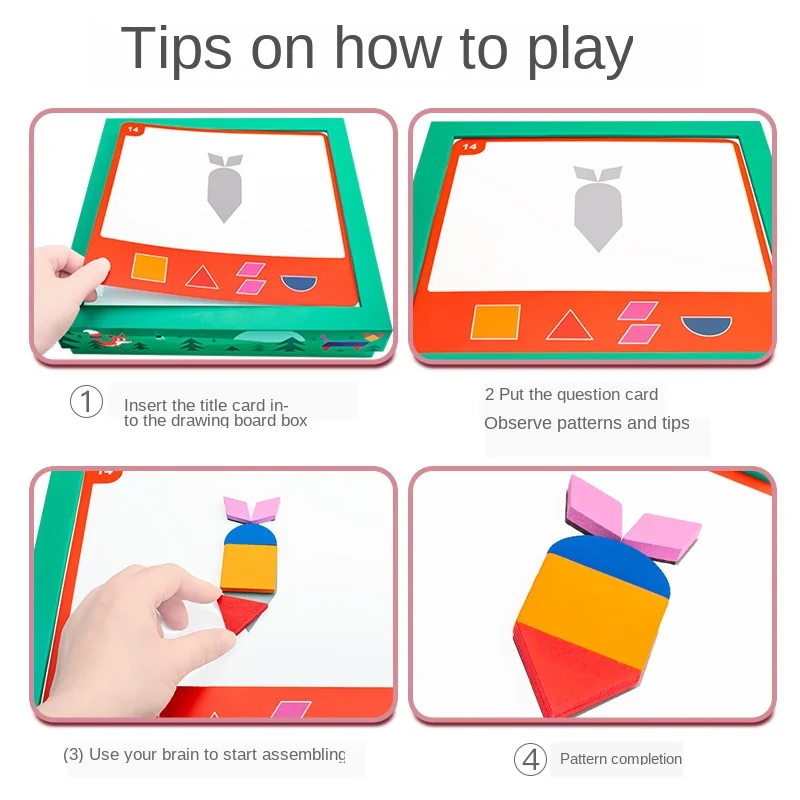 Детская деревянная головоломка интеллектуальная необычная многофункциональная