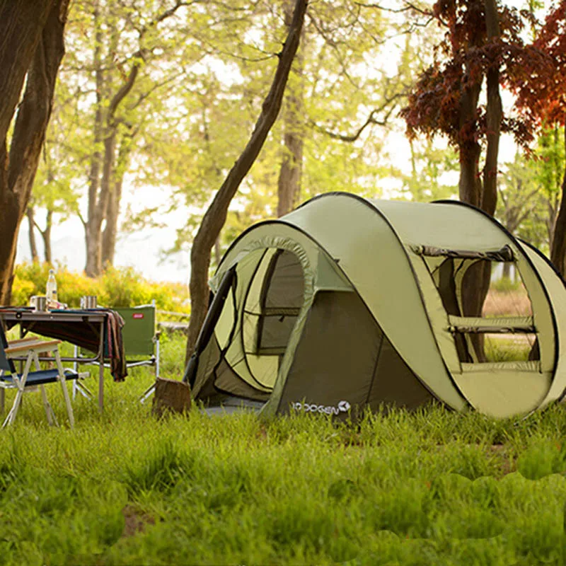 

2020 New Super Automatic 4-5 Person Pop Up Tent Ultralarge Beach Tent Barraca Large Gazebo Sun Shelter Tente Camping