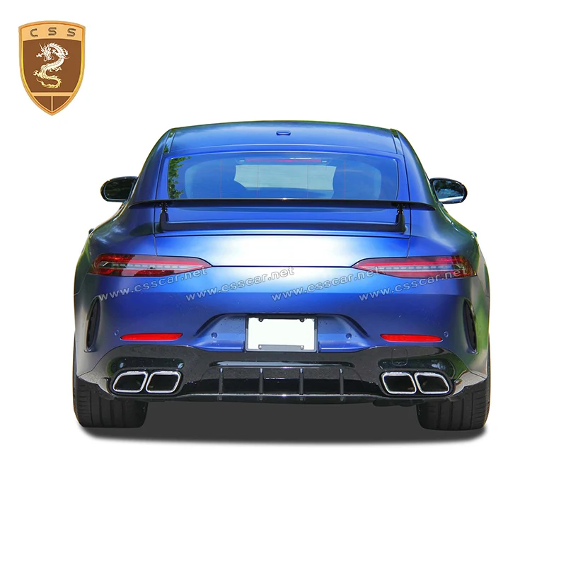 Автомобильный задний спойлер из углеродного волокна CSSYL для Mercedes Benz GT63 S, 4-дверный спойлер из углеродного волокна, крылья багажника Автомобильный задний спойлер из углеродного волокна CSSYL для Mercedes Benz GT63 S, 4-дверный спойлер из углеродного волокна, крылья багажника