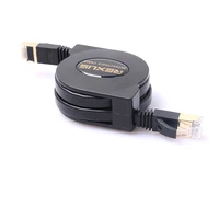 cat6 ethernet cable lan cable utp rj45 network patch cable portable retractable for ps pc internet modem router cat7 cable 1 5m