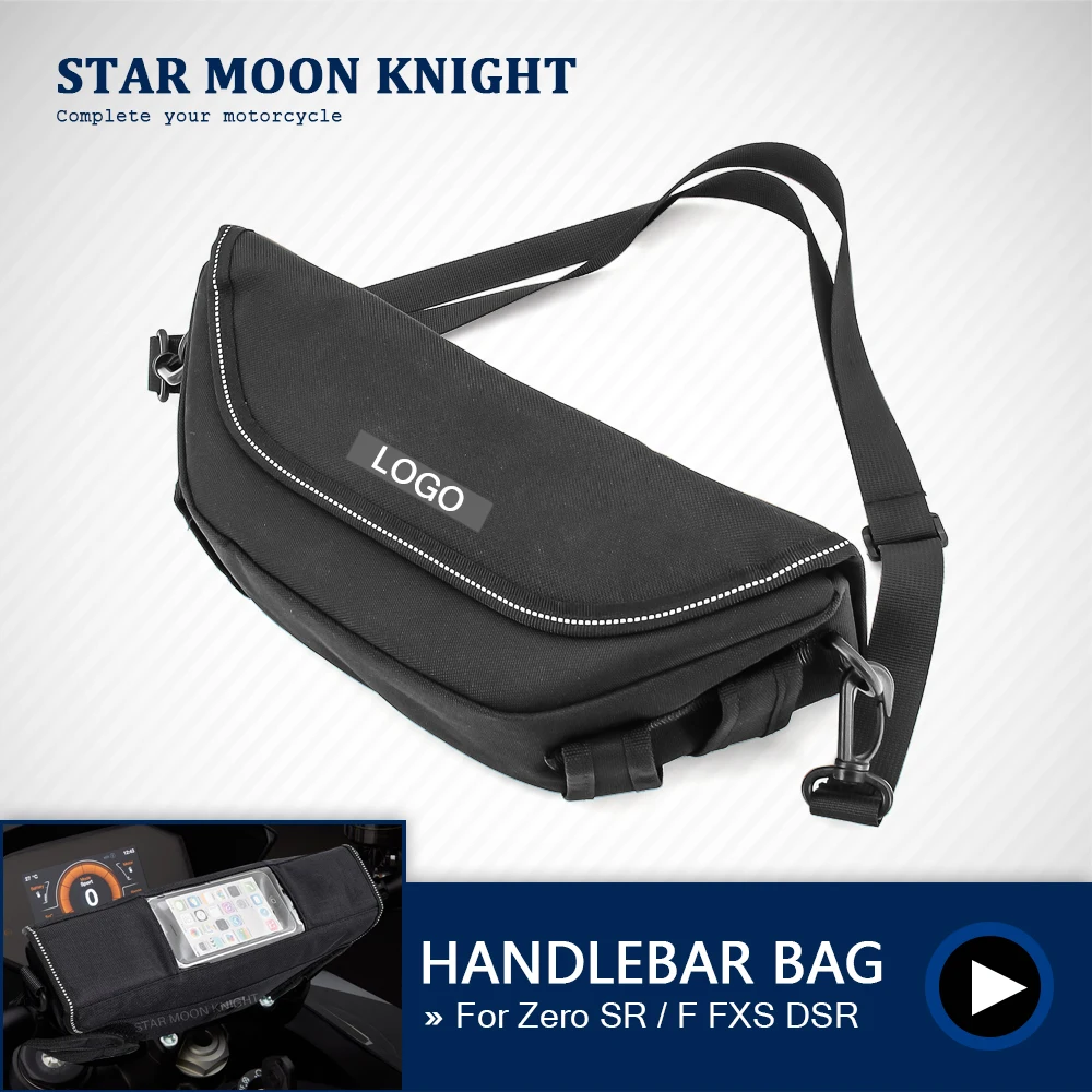 

For Zero SR/F SR/S SR S FXS FX DSR DS Motorcycle Accessories Waterproof Bag Storage Handlebar bag Travel Tool bag