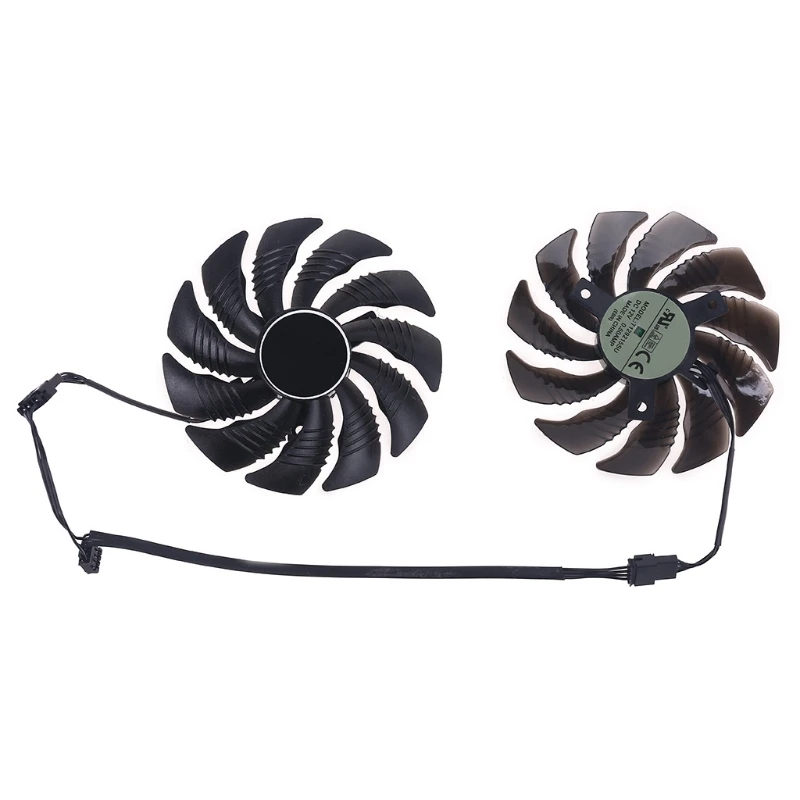 Кулер для видеокарты Gigabyte GeForce GTX1060 1650 1070 GTX 1050ti 960 RX570 RX470 1/2 шт. 88 мм | Компьютеры и
