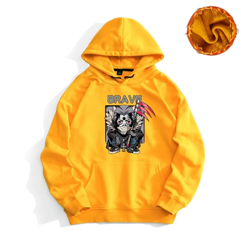 値段 男性の学生のための新しい暖かい厚いぬいぐるみフード付きセーター