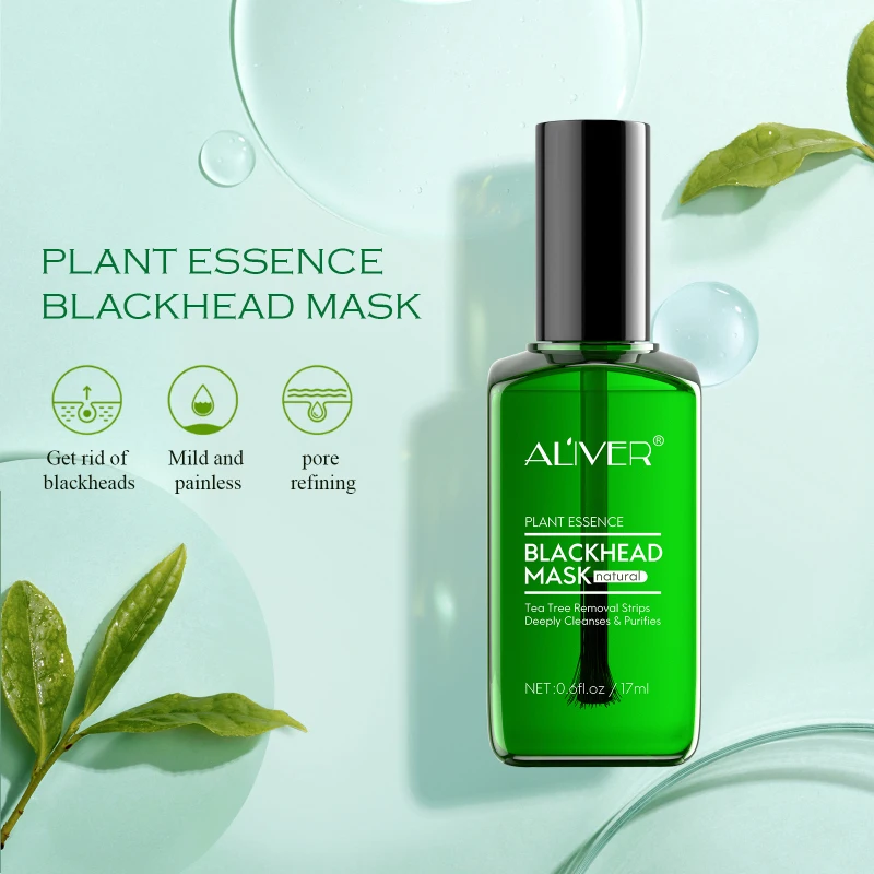 

Blackhead Mask Pore Blackhead Remover Shrinks Pore Acne Treatment Facial Mask Skin Care Aloe Vera Gel Acne Treatment Serum TSLM1