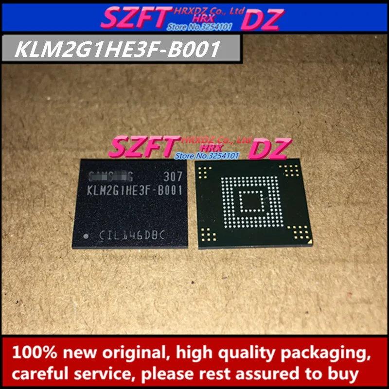 

SZFTHRXDZ 100% new original 2PCS 5PCS KLM2G1HE3F-B001 BGA