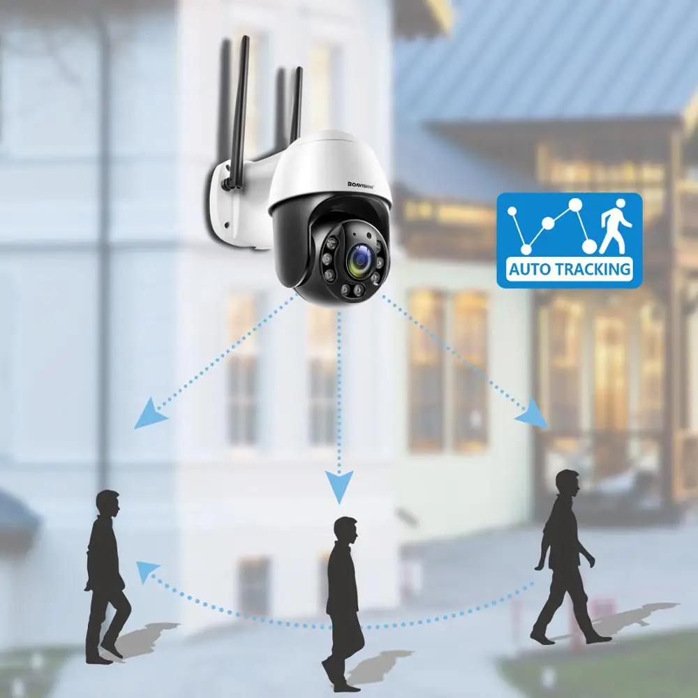 Камера видеонаблюдения 1080P 2 4 ГГц Wi-Fi двустороннее аудио ИК ночное видение |