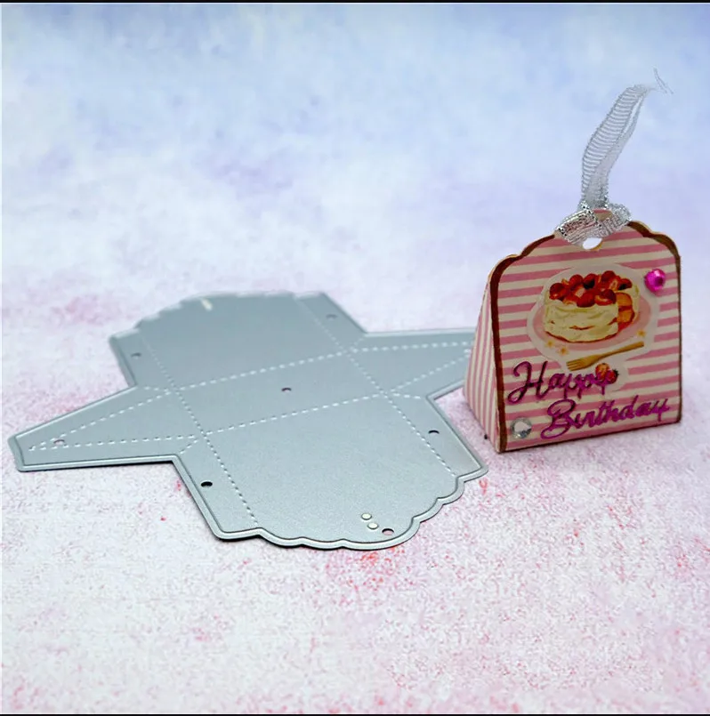 Маленькая коробочка металлические штампы новинка 2019 для скрапбукинга