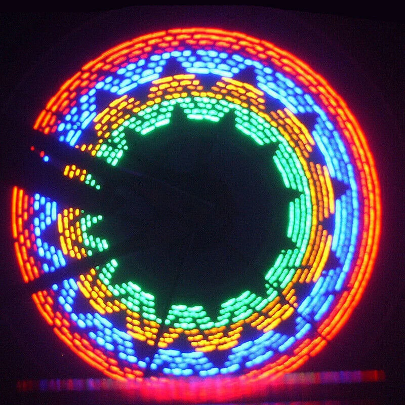 32LED велосипедные фонари спицы двухсторонние части оборудования для верховой езды подходят для велосипедов ≥ 20 дюймов