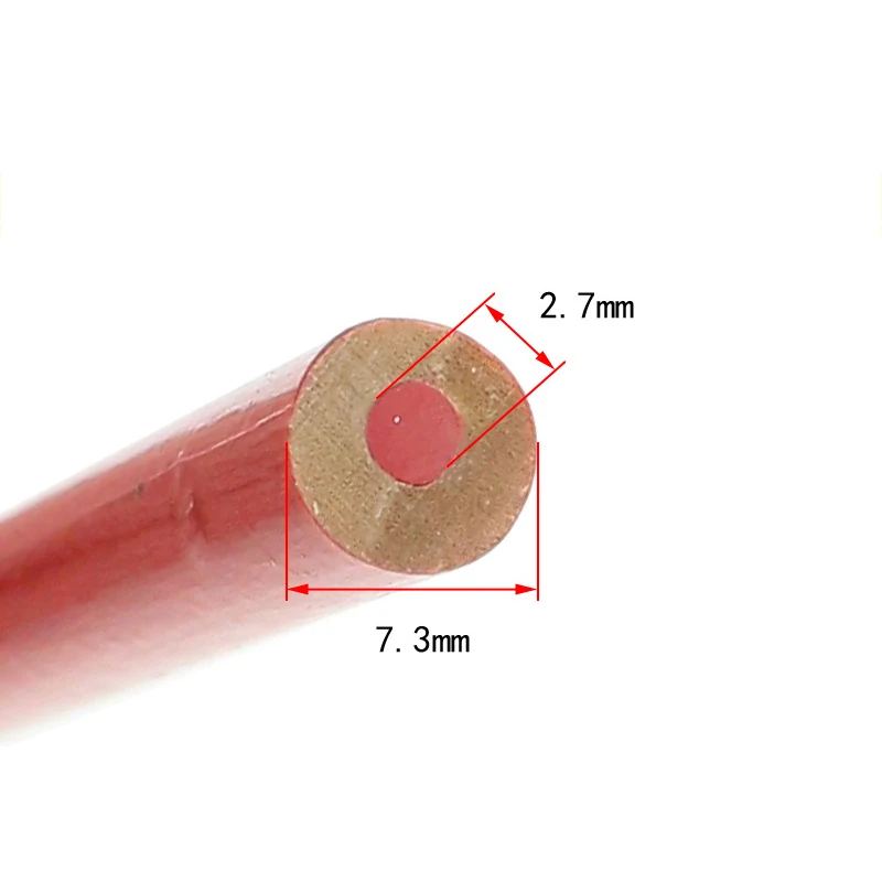 

FIXFANS 175mm Red Lead Colored Pencil Checking Marking Pencils for Carpenter Pencil Woodworking Tools