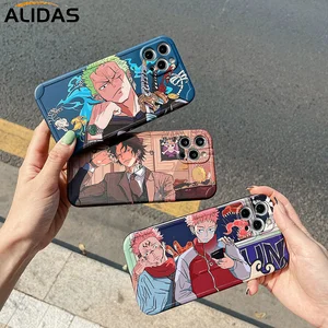 carton japan anime one a piece phone case for iphone 12 mini 11 pro xs max xr x 6 7 8 plus se silicone soft tpu phone case cover free global shipping