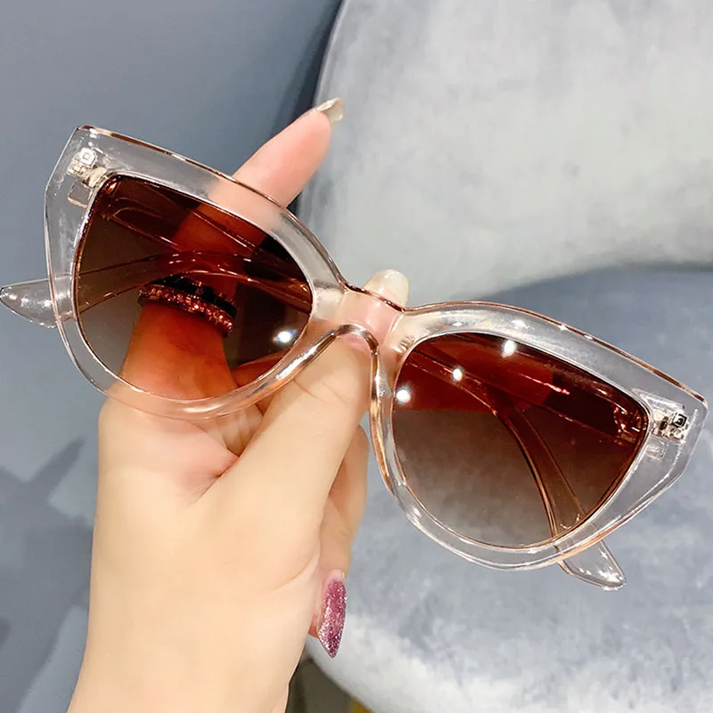 

New Fashion Cat Eye Sunglasses Luxury Brand Designer Women Sun Glasses Vintage Shades Female UV400 Eyewear Oculos de sol