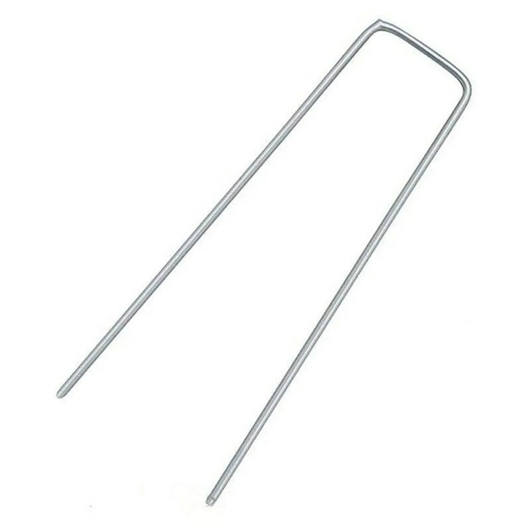 

2.5mm Anchor Pins Fake Grass For Garden Greening Galvanized Steel Nail