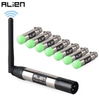 Контроллер ALIEN DMX512 Dfi, 2,4G, беспроводной передатчик, приемник для дискотеки, диджея вечерние, бара, сцены, Подвижная головка, луч, Лазерное освещение