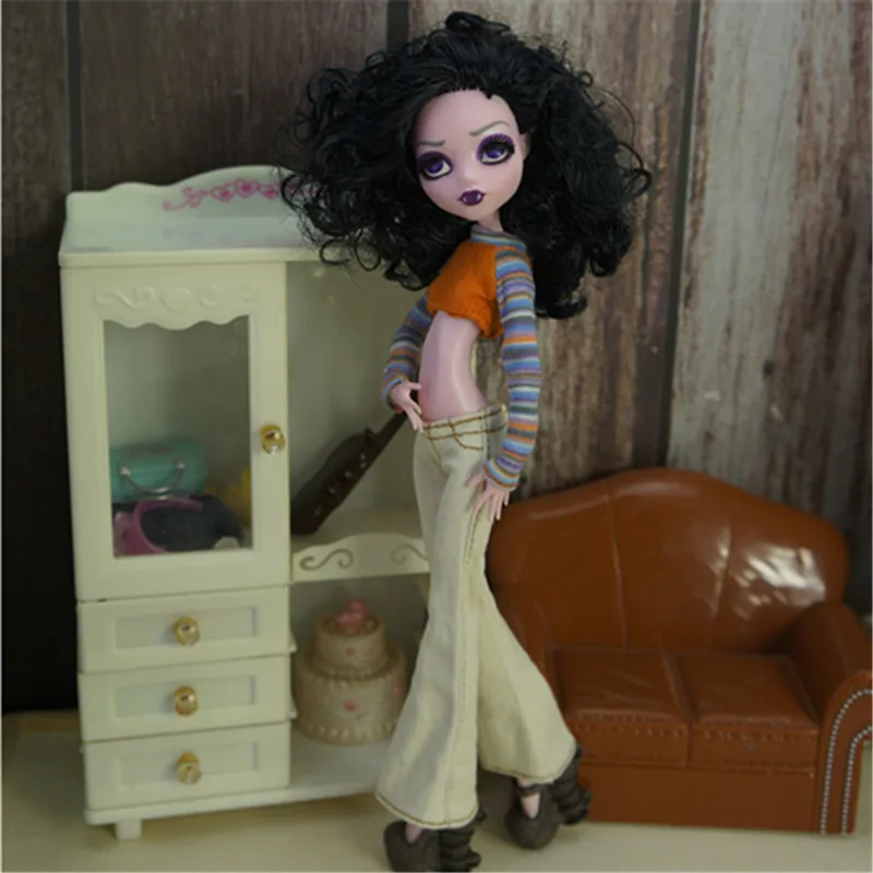 Всех видов одежды для школьников Monster High Одежда кукол повседневная одежда MONSTER Wave