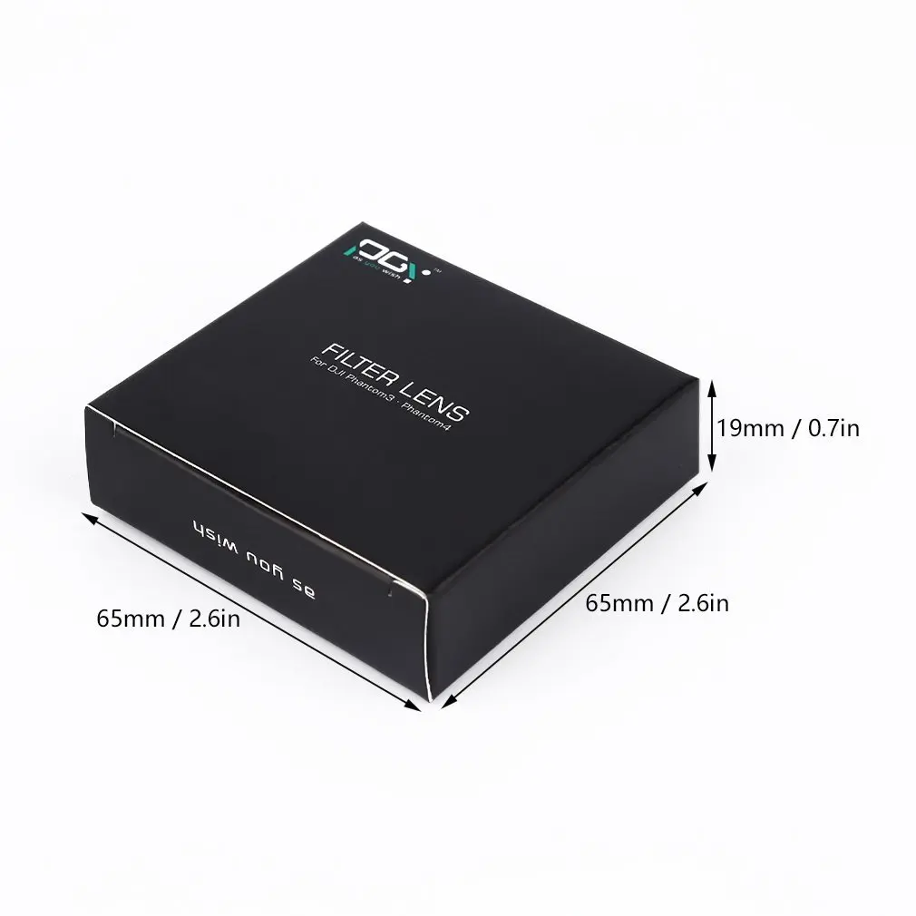 

Adjustable ND8 Threaded Version ND Filter Lens for PGY DJI Phantom4/3