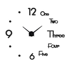 Новинка 2021, настоящие металлические 3d зеркальные настенные акриловые часы сделай сам, часы, часы, украшение для дома, современные игольчатые кварцевые наклейки