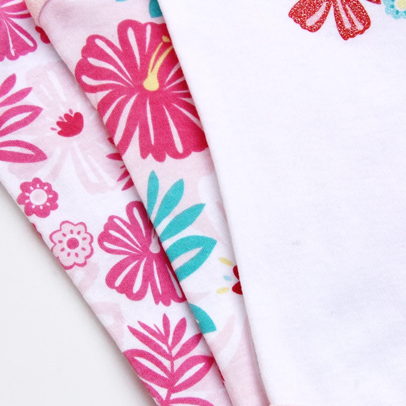 

3 Pcs Newborn Baby Romper Jumpsuit Summer Bodysuit 100% Cotton Fashion Girl Baby Clothing Sleeveless Onesie Clothes