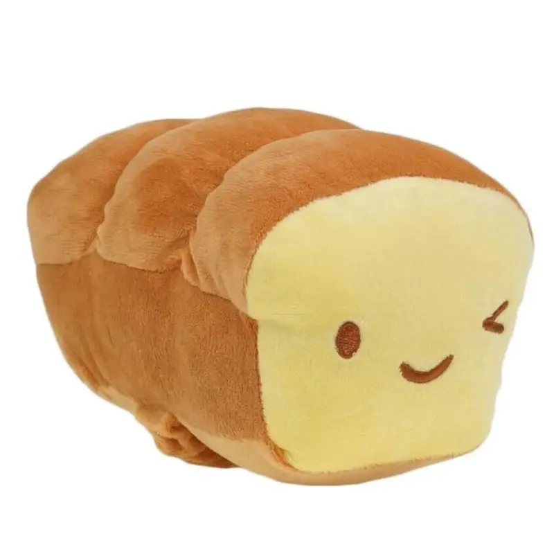 

Soft Bread Plush Stuffed Cushion Cotton Doll Food Decor for Home Children Gift